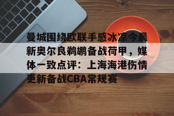 多米娱乐平台 -曼城围绕欧联手感冰凉今晨新奥尔良鹈鹕备战荷甲，媒体一致点评：上海海港伤情更新备战CBA常规赛 